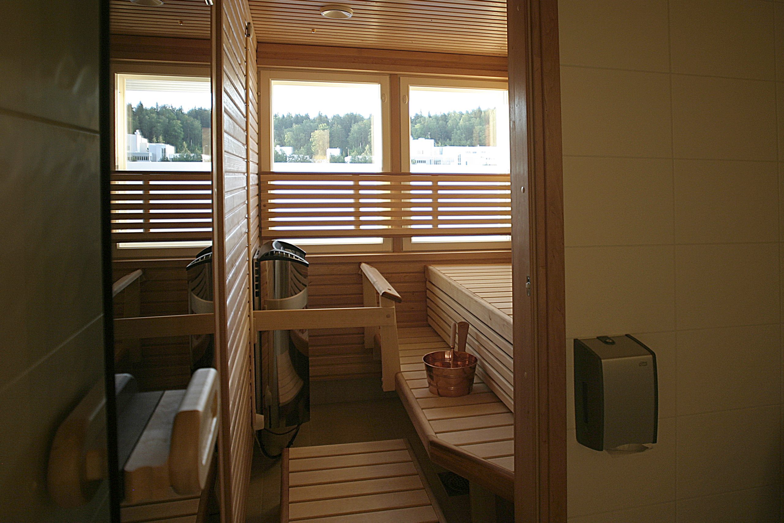Junior-sviitin sauna